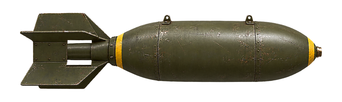 Bomb gun sound illustration