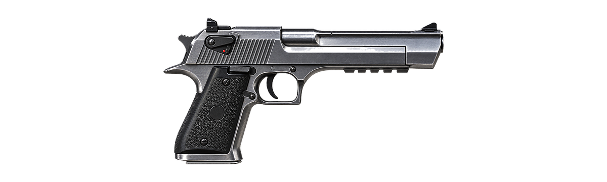 Desert Eagle gun sound illustration