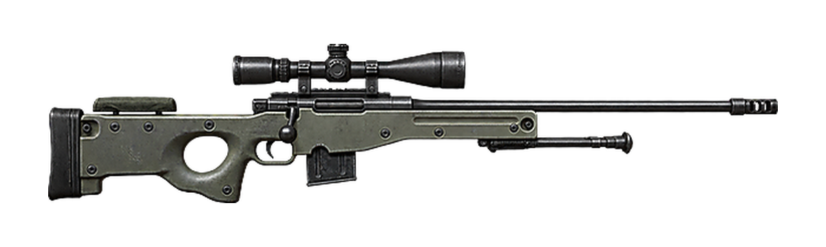 AI L96A1 Sniper gun sound illustration