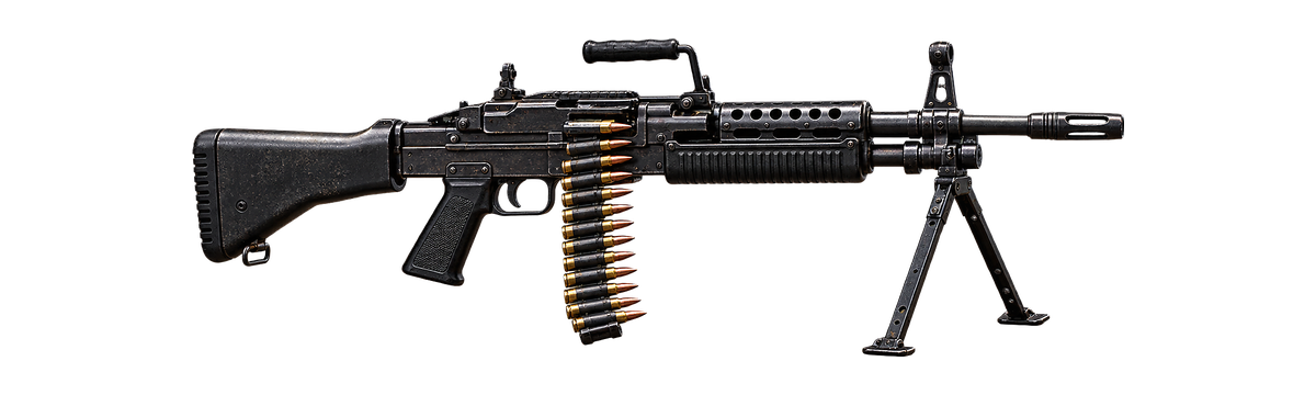 M60 gun sound illustration