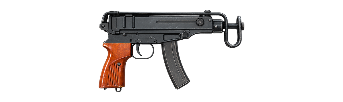 Skorpion gun sound illustration